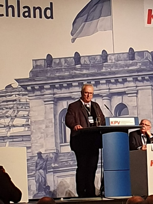 Michael Oecknigk bei der Bundesvorstandswahl der KPV in Würzburg